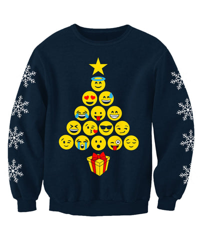 Emoji Christmas Jumper