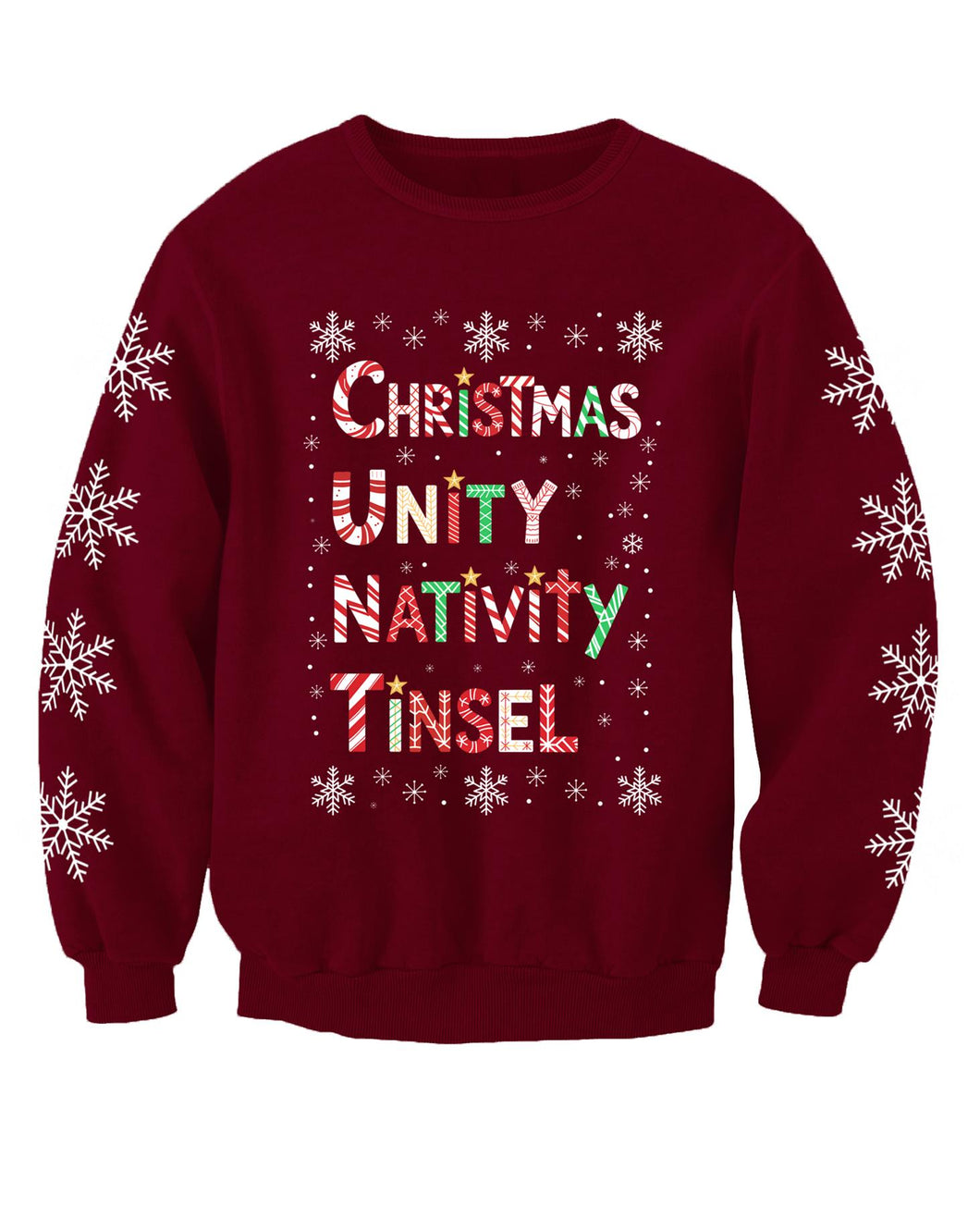 Tinsel C*nt Offensive Funny Rude Adults Christmas Jumper