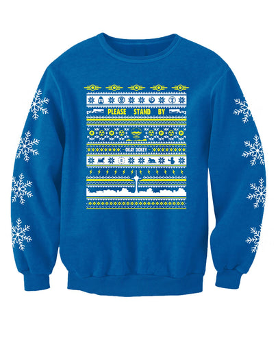 Please Stand By TV Inspired Adults Christmas Jumper