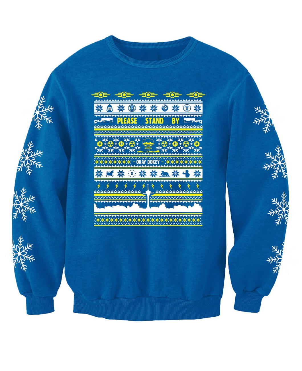 Please Stand By TV Inspired Adults Christmas Jumper
