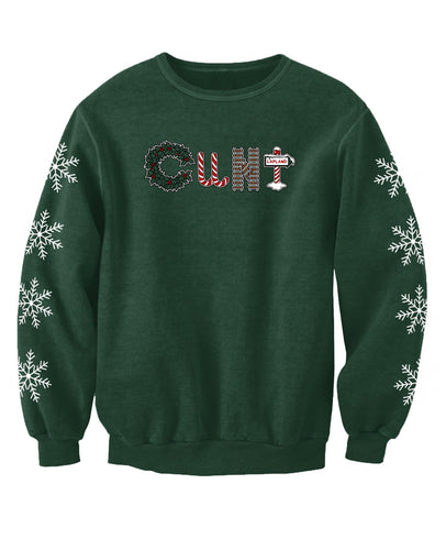 Funny Festive Offensive Adults Christmas Jumper