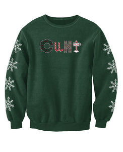Funny Festive Offensive Adults Christmas Jumper