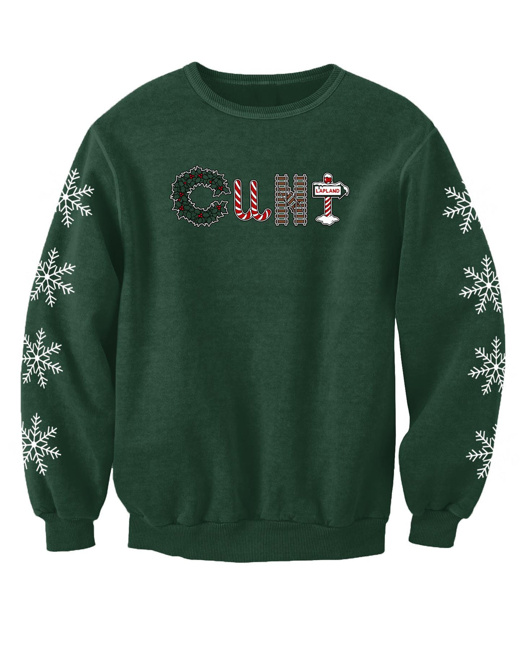 Funny Festive Offensive Adults Christmas Jumper