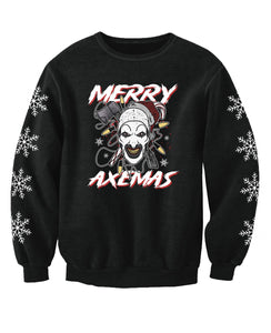 Merry Axemas Horror Clown Movie Inspired Christmas Jumper