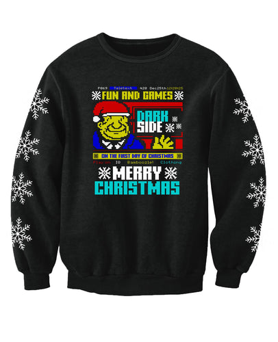Retro Ceefax Bamboozle Gaming Inspired Adults Christmas Jumper