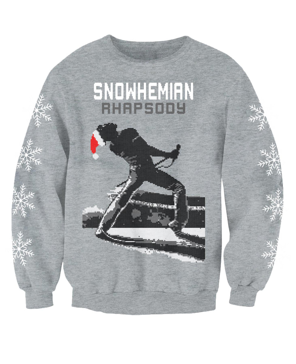 Adults Snowhemian Rhapsody Christmas Jumper – nostalgicclothing.com