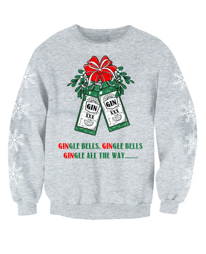 Gingle All The Way Adults Christmas Jumper